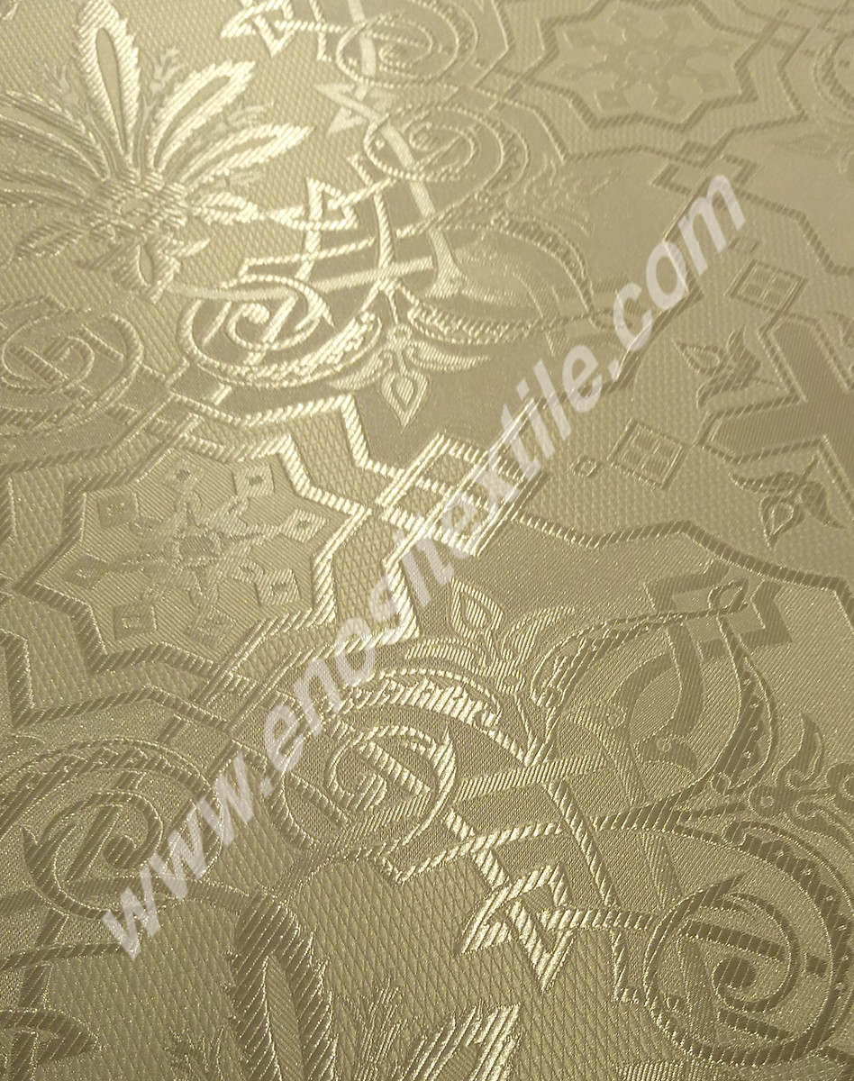 KL-021 White-Silver Brocade Fabrics